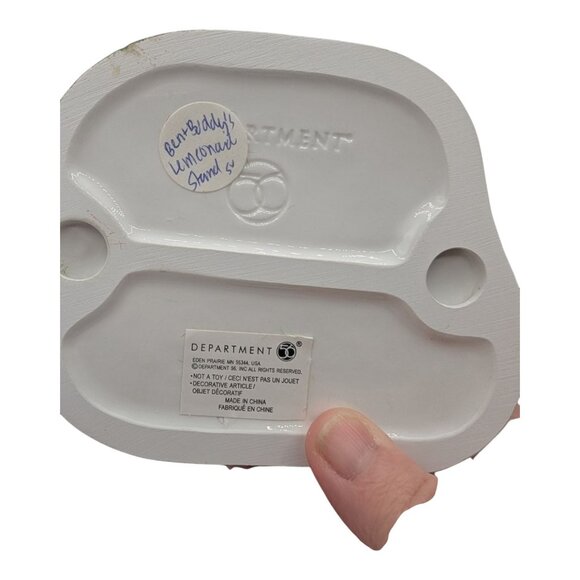 Department 56 " Ben & Buddy's Lemonade Stand " #55144 Snow Village 2001 Dog - Picture 9 of 10